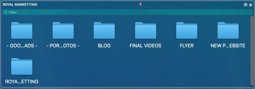 top tab